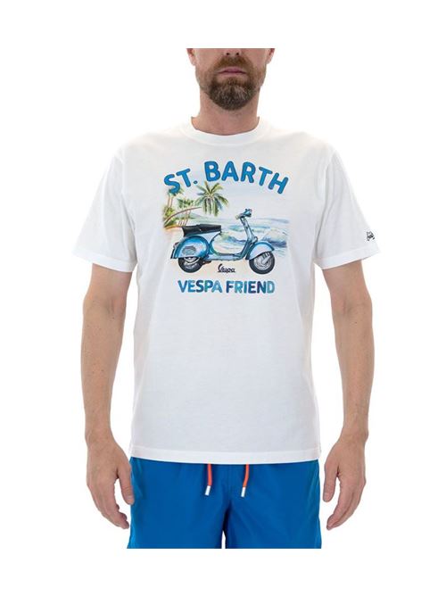 tshirt man - sb vespa friend 01n MC2 SAINT BARTH | TSHM001 - 03141F.01N